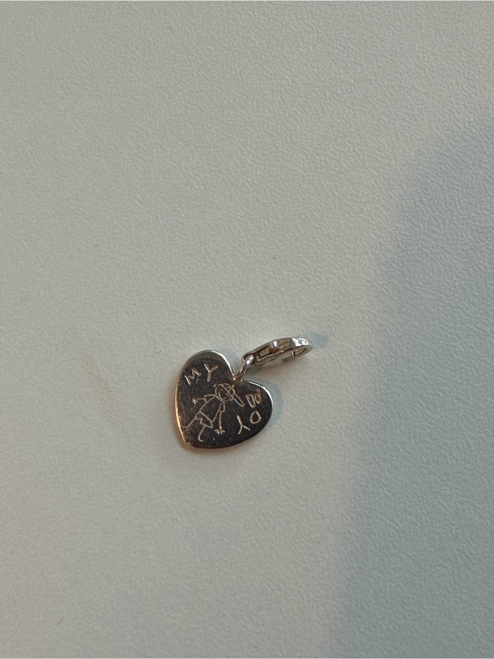Thomas Sabo 925 Sterling Silver My Boy Heart Charm Pendant - Picture 6 of 12
